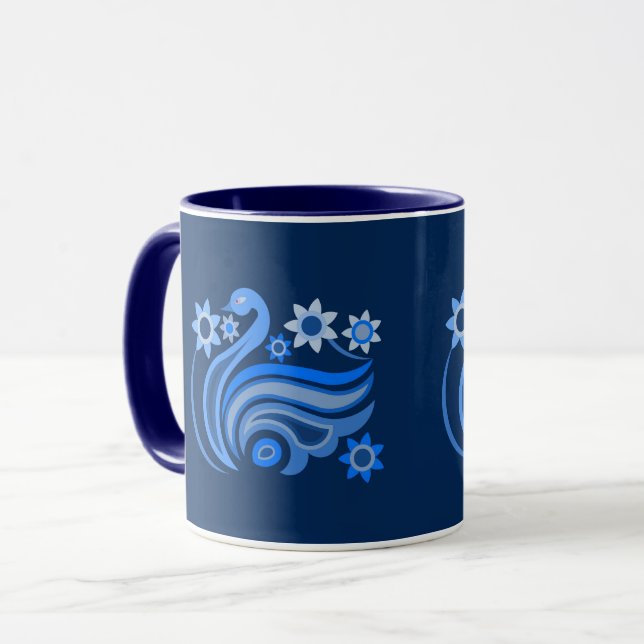 KREATIVE BIRD-TASSE FÜR DERZEIT TASSE (Vorderseite Links)