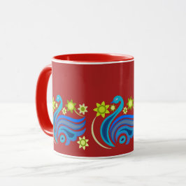 KREATIVE BIRD-TASSE FÜR DERZEIT TASSE