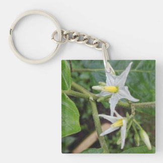 KREATIVE BLUMENHERZ GESCHENK SCHLÜSSELANHÄNGER