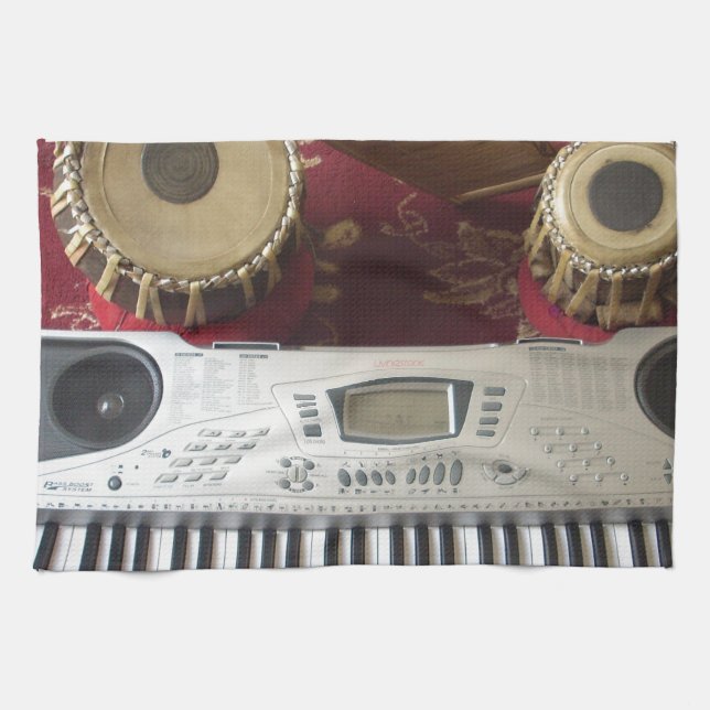 Kreative Ecke: Musikalisches Band Handtuch (Horizontal)