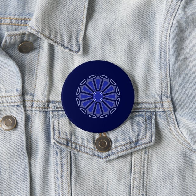 Kreative einfache Farbblumengeschenk Mutter Vater  Button (Beispiel)