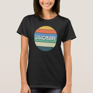 Kreative Farbige Retro-Blase Vintage Damen Herren T-Shirt