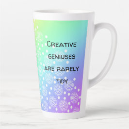 Kreative Geniessen sind selten Tidy Rainbow Milchtasse