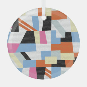 Kreative Geometrie: Längenmuster Ornament Aus Glas