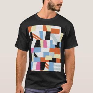 Kreative Geometrie: Längenmuster T-Shirt