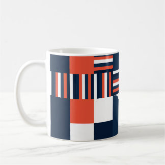 Kreative Geometrie: Modernes Nahtloses Design Kaffeetasse