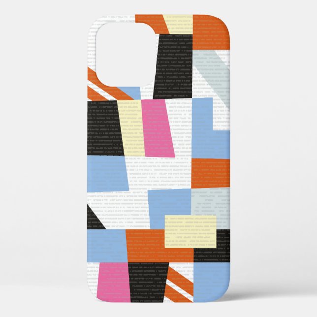 Kreative geometrische Formen, Längenmuster Case-Mate iPhone Hülle (Rückseite)