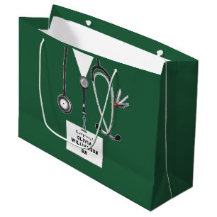 Kreative große Geschenktasche zum Abschluss als Kr Geschenktüte