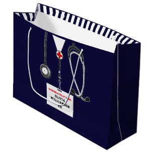Kreative Krankenpfleger-Abschlusstüte Große Geschenktüte