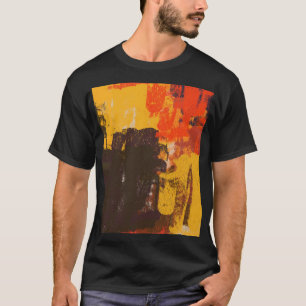 Kreative künstlerische Skizze, bunte Textur. T-Shirt