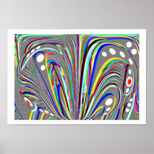 Kreative Linien Poster