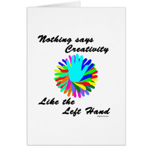 Kreative links Hand