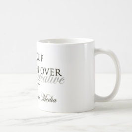 Kreative Medien EB - meine Schale Runneth vorbei Kaffeetasse