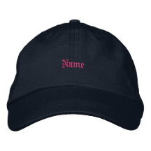 Kreative Navy Lifestyle Kopfbedeckung  Signatur Na