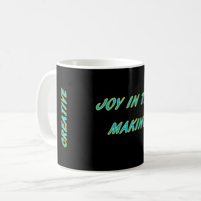 KREATIVE Tasse (Vorderseite Links)