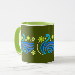 KREATIVE VOGELTASSE ALS GESCHENK TASSE