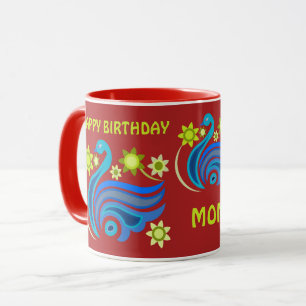 KREATIVE VOGELTASSE ALS GESCHENK TASSE