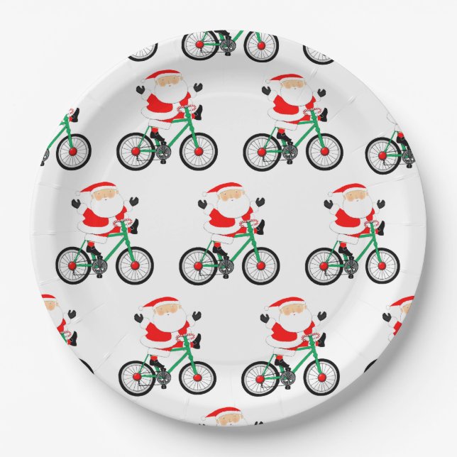 Kreative Weihnachtsfeier Pappteller (Vorderseite)