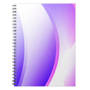 Kreative Wellen. Futuristische Technologie Stilsic Notizblock