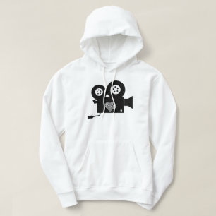 KREATIVE ZWEI TONKAMERA UND HERZ HOODIE