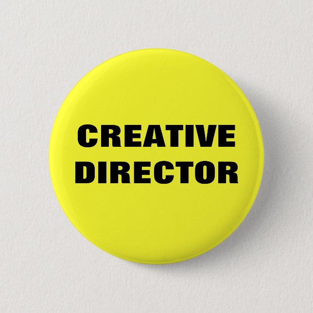 KREATIVER DIREKTOR BUTTON (Vorderseite)