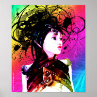 Kreativer Funk Industrielle Surrealismus Kunst