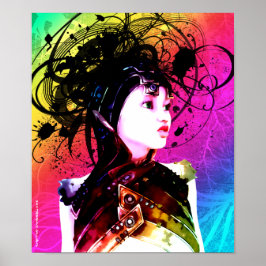 Kreativer Funk Industrielle Surrealismus Kunst Poster