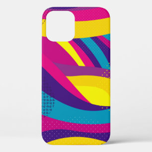 Kreativer geometrischer, farbenfroher Hintergrund Case-Mate iPhone Hülle