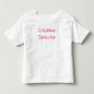 'Kreativer Leiter' Lustiger Künstler Typography Kleinkind T-shirt