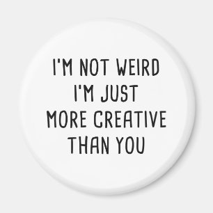 Kreativer Magnet