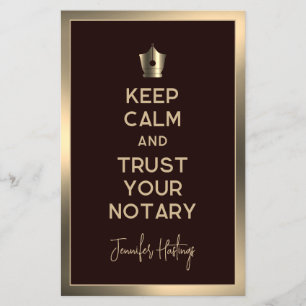 Kreativer Notar öffentlicher Flyer