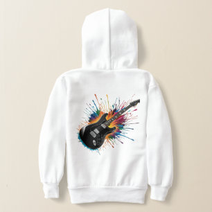 Kreativer Rhythmus mit farbigen Burst Hoodie