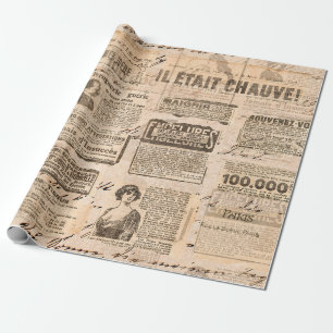 Kreativer Vintager Hintergrund. Papierstruktur.  Geschenkpapier