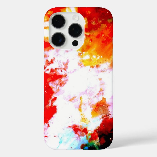 Kreatives Abstraktes Kunstwerk iPhone 16 Pro Hülle (Rückseite)