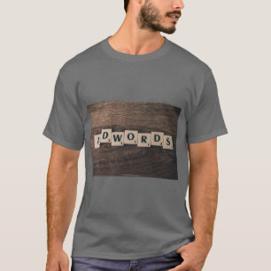 Kreatives „AdWords“-Druck T-Shirt – Perfekt für Di