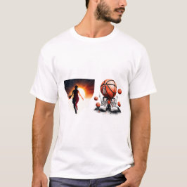 Kreatives Basketballdesign - Player, Shoe T-Shirt