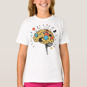 Kreatives Gehirn Abstrakte Geistige Gesundheit Ill T-Shirt