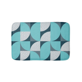 Kreatives geometrisches Muster Badematte