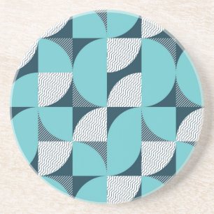 Kreatives geometrisches Muster Getränkeuntersetzer