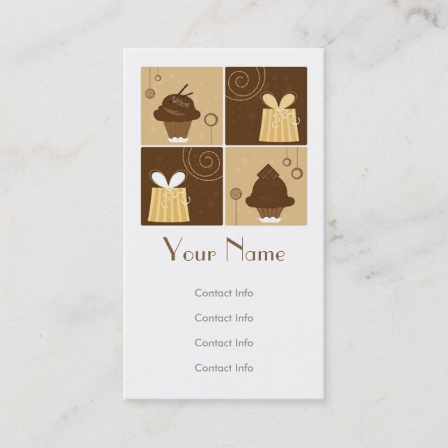 Kreatives Geschenk Visitenkarte (Vorderseite)