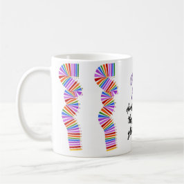 Kreatives Geschenk. Zitat von lustigen Künstlern Kaffeetasse