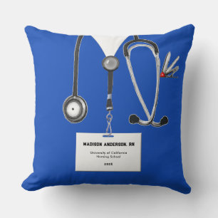 Kreatives Geschenk zum Abschluss als Krankenschwes Kissen