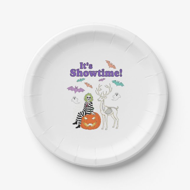 kreatives Halloween Themed Pappteller (Vorderseite)