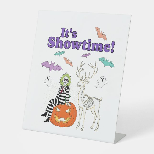 kreatives Halloween Themed Sockelschild (Vorderseite)