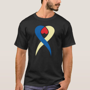 Kreatives Herz Buchstabe X Monogramm T-Shirt