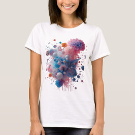 Kreatives Kunstinspiriertes T-Shirt