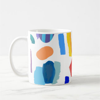 Kreatives Nahtloses Muster. Universeller Rücken Kaffeetasse