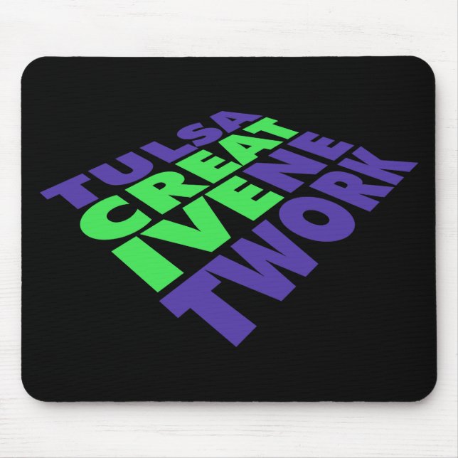 Kreatives Netz Mousepad Tulsas (Vorne)
