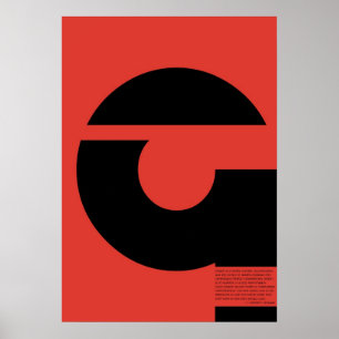 Kreatives Plakat