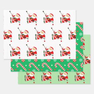 Kreatives Rock Climbing Weihnachten Geschenkpapier Set